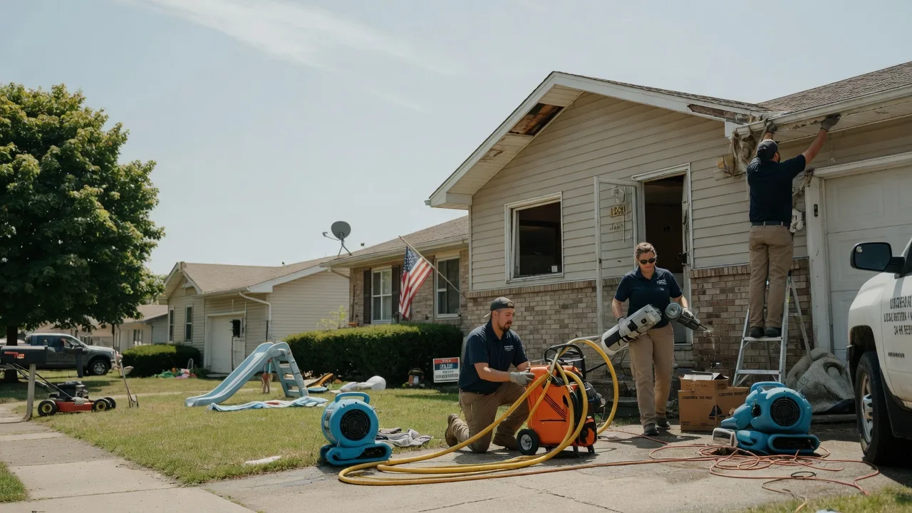 Water Damage Restoration in Herrick, IL near me